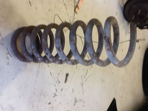 1972 Ford Mustang - Front spring as removed from the car Jan 2019