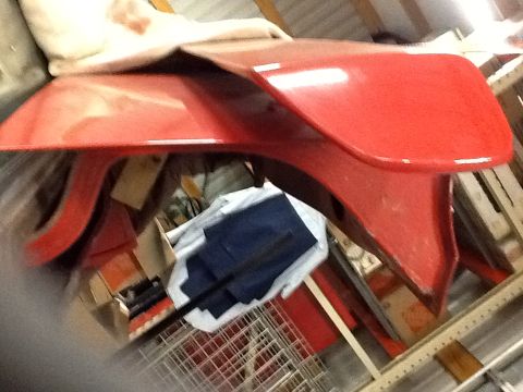 1972 Ford Mustang - Rear spoiler on backwards. Of course