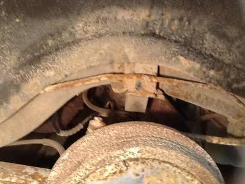 1972 Ford Mustang - Drivers rear as i received car in Jan 2019