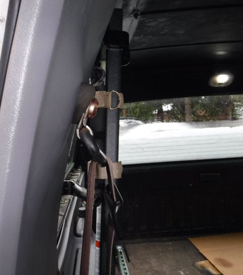 1992 Ford Bronco - v2 bracket mounted.