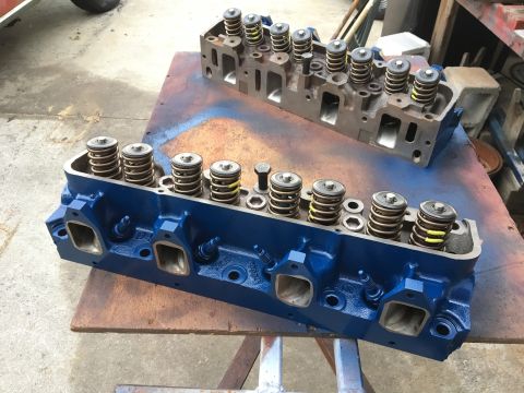 1967 Ford Galaxie - C1AE-A heads, cc'd, SS CJ valves, New Comp springs, etc...hyd flat tappet cam XE-274-H, ported/polished by PMS