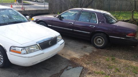 2003 Mercury Grand Marquis - My old one 1993 and the new one 2003
