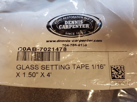 1978 Ford Bronco - This is a part for a vehicle, not the vehicle itself. It is glass setting tape.