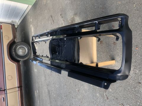 1978 Ford Bronco - Grille assembly for a 1978 Ford Bronco, shown disassembled from the vehicle.