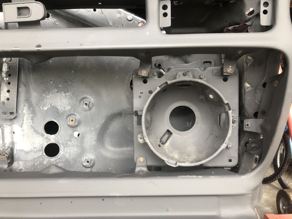 Mock up to find where the holes need to be drilled