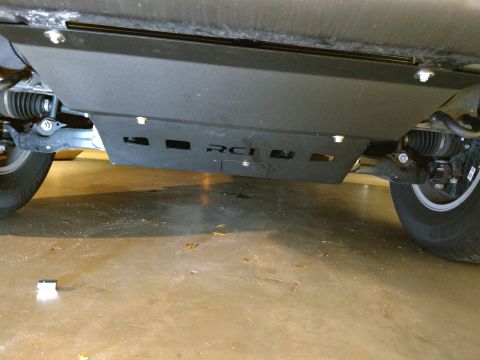 2018 Toyota 4Runner - The underbody of a 2018 Toyota 4Runner is protected by an RCI armor plate.