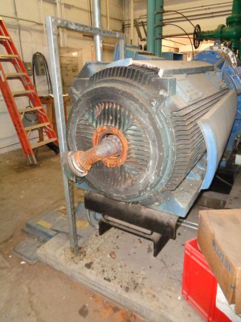 1965 Ford Mustang - This is a large industrial electric motor, not a 1965 Ford Mustang.