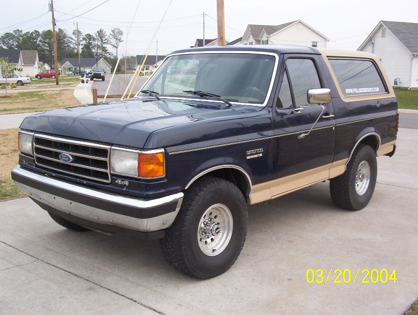 1991 Ford Bronco “Bessie / The Tank”