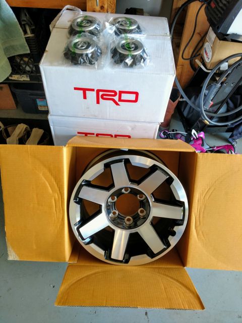 2018 Toyota 4Runner - Scored a set of Trail rims off Craigslist to replace my stock SR5 wheels.