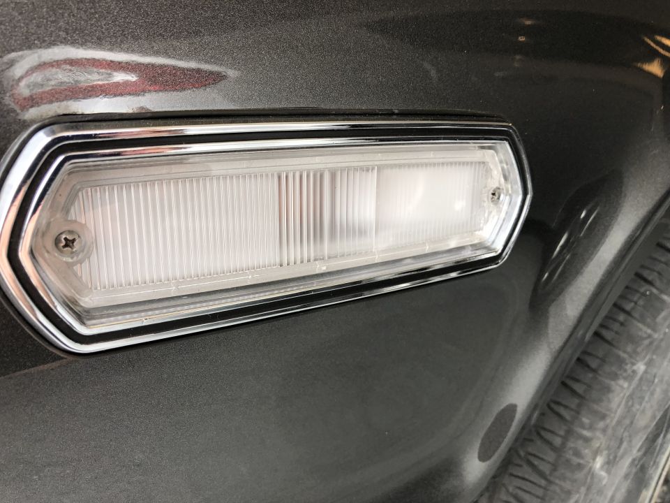 1968 Mercury Cougar front side marker light