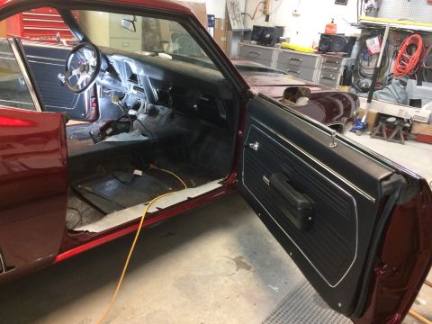 1969 Chevrolet Camaro - Installing the interior, and all new tinted glass!!