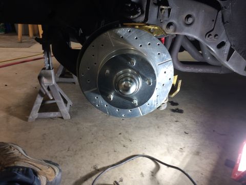 1969 Chevrolet Camaro - Decided to convert to disk brakes.