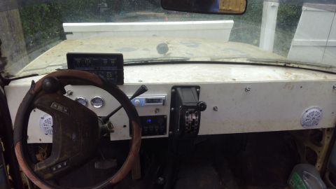 1988 Ford Bronco - an idea what the dash we made looks like. the dash is made from PVC board and is very nice and easy, waterproof and cheap but it apparently…
