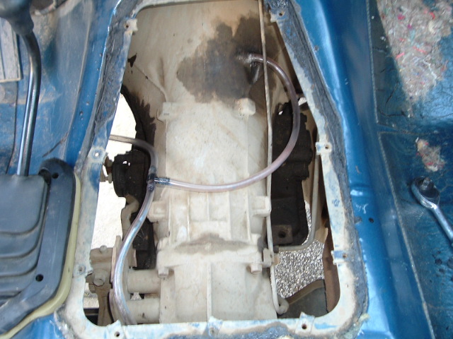 re-routed the breather lines so that the diffs are on 1 line and the tranny and t-case are on another.