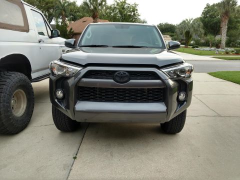 2018 Toyota 4Runner - Pic before I removed the factory grill with black overlay.