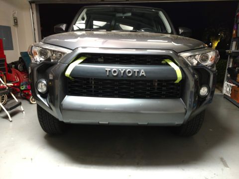 2018 Toyota 4Runner - Installed TRD Pro grill kit from Cartrimhome. Grill along with the LED light (not yet installed was $156 shipped to my door) There are plen…