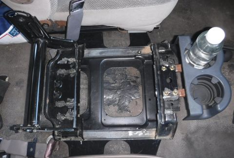 1992 Ford Bronco - Less sun drenched picture of the installed shell.