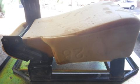 1992 Ford Bronco - Stupid thick stock foam.