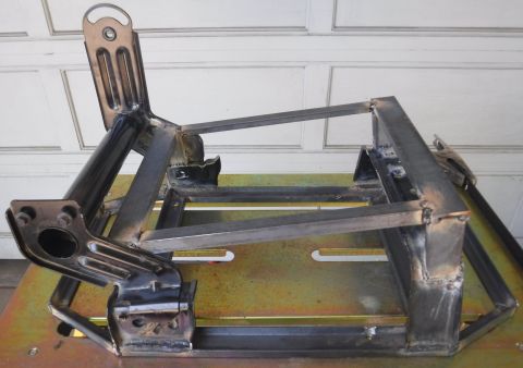 1992 Ford Bronco - Nearing completion ... just need to clean up the upper frame's welds, remove the round tube, add an outer skin, and build the hinged seat c…
