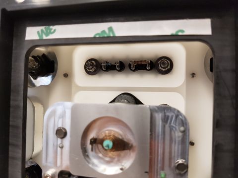 1978 Ford Bronco - This image shows a close-up view of an automotive electrical component, likely part of a larger system.