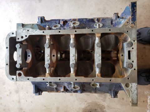 1963 Ford Fairlane - This is an engine block, not a complete vehicle. The registry page's claim is inaccurate.
