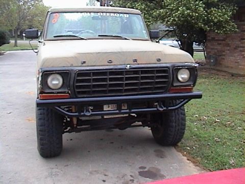 1978 Ford Bronco - Bumper