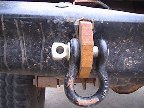 1978 Ford Bronco - Rear Shackle Mount