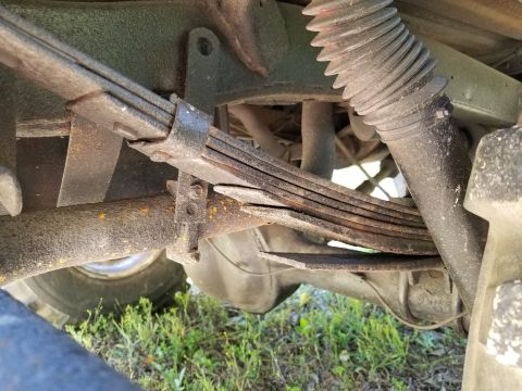 1974 Ford Bronco - Yes: the frame, underbody, axle, and tailpipes are bedlined. So are the wiring, shocks, fuel lines, springs, interior... I don't want to kn…