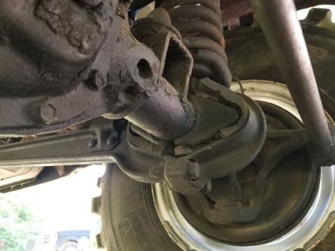 1974 Ford Bronco - The C-bushings are almost gone, and it shows in the handling. They'll be replaced at the same time as the radius arm bushings - SOON. [url=…