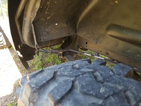 1974 Ford Bronco - Years ago, the vapor lines were carefully wrapped with duct tape. When the tank is full, they drip. And any slosh causes a foul odor in the…
