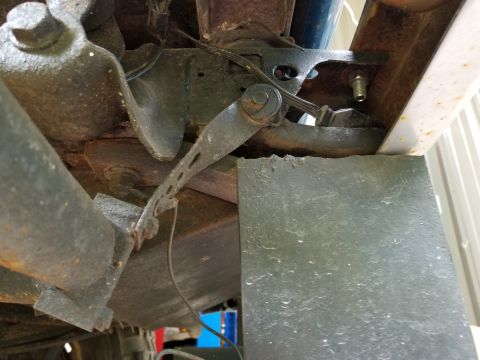1974 Ford Bronco - It's amazing that any of the taillights work. One rusty bolt in each frame rail is all that\\'s holding the rear receiver on. There\\'s a h…