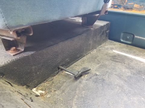1974 Ford Bronco - We haven't attempted to switch the tank valve yet.