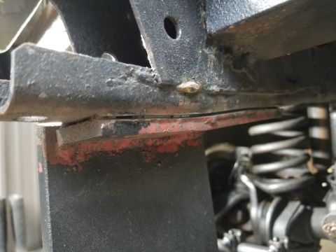 1974 Ford Bronco - The front receiver was a nightmare... These side plates are at least 3/8" thick, which is ridiculously overkill for a truck frame clos…