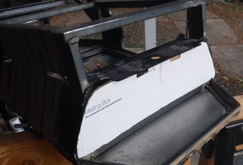 1992 Ford Bronco - Started working on the sheet metal skin.