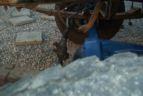 1986 Ford Bronco - You can see in the picture here that I won't be using the drop pitman arm. It appears that I'm going to have to use a highsteer arm for the…
