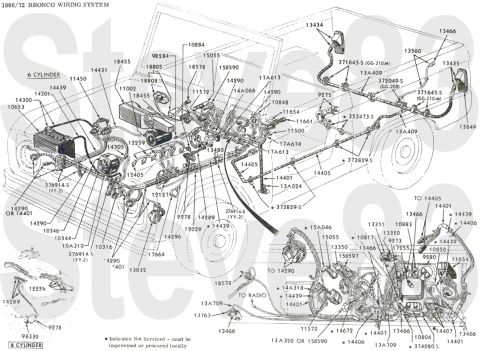 1976 Ford Bronco - '66-72 Wiring Harness IF THE IMAGE IS TOO SMALL, click it. [url=https://www.supermotors.net/registry/media/1151086] https://www.supermotors…
