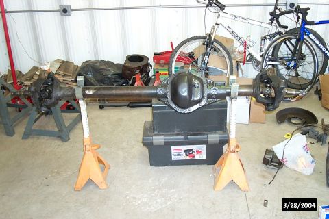 1996 Ford Bronco - Built Axle (Well except calipers and brakes).
