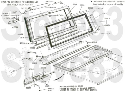 1976 Ford Bronco - '66-72 Windshield IF THE IMAGE IS TOO SMALL, click it. [url=https://www.supermotors.net/registry/media/1150992] https://www.supermotors.net…