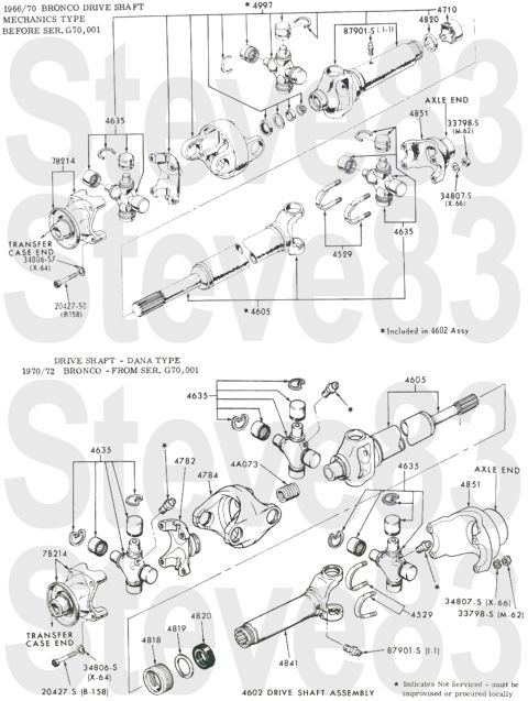 1976 Ford Bronco - '66-72 Driveshafts IF THE IMAGE IS TOO SMALL, click it. [url=https://www.supermotors.net/registry/media/1151056] https://www.supermotors.ne…