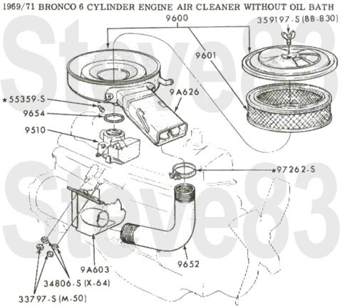 1976 Ford Bronco - '69-71 Air Cleaners (Dry) IF THE IMAGE IS TOO SMALL, click it. [url=https://www.supermotors.net/registry/media/1151017] https://www.supermo…