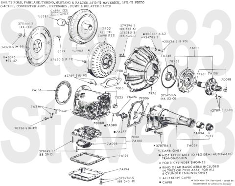 1976 Ford Bronco - '65-72 C4 Transmission External IF THE IMAGE IS TOO SMALL, click it. [url=https://www.supermotors.net/registry/media/1151045] https://www.s…