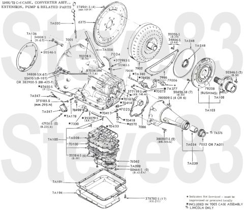 1976 Ford Bronco - '65-72 C6 Transmission External IF THE IMAGE IS TOO SMALL, click it. [url=https://www.supermotors.net/registry/media/1151045] https://www.s…