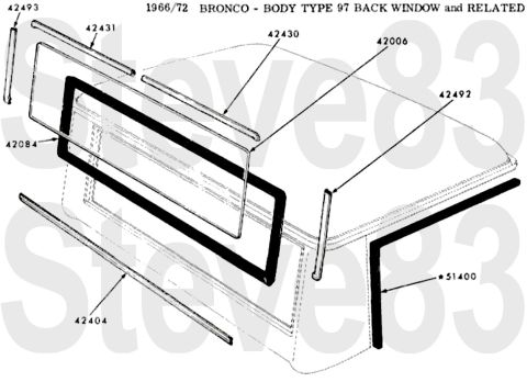 1976 Ford Bronco - '66-72 Half Cab Rear Window IF THE IMAGE IS TOO SMALL, click it. [url=https://www.supermotors.net/registry/media/1150984] https://www.super…