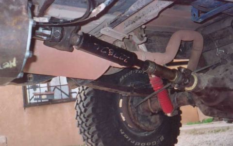 1987 Ford Bronco - 24 inch shaft in