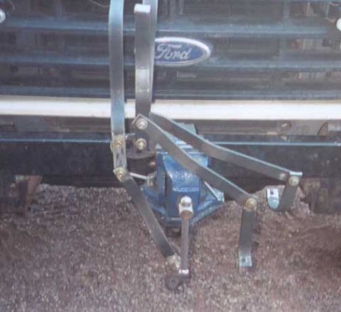 1987 Ford Bronco - this is the complete shift linkage out of the truck (i will build one for you too... scary)