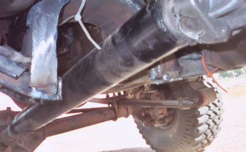 1987 Ford Bronco - DS tunnel pic