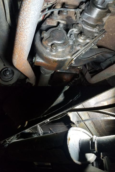1974 Ford Bronco - More reasons NOT to have true-duals in an eB: the t-case can't be drained, and the e-brake can't be adjusted. [url=https://www.supermotors.…