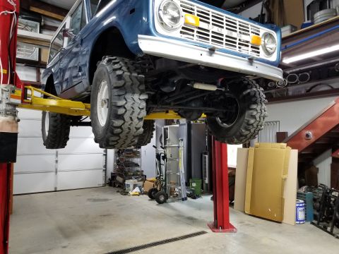 2004 Land Rover Land Rover - The first lift was a light load.