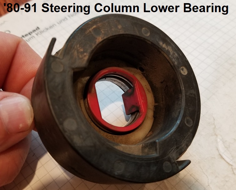 Steering Column Lower Bearing
probably from an '83 tilt-cruise column