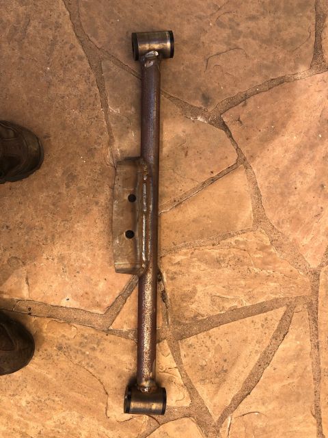 1992 Jeep Wrangler - This aftermarket control arm appears to be for an off-road vehicle, possibly a Jeep Wrangler.